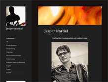 Tablet Screenshot of jespernordal.dk
